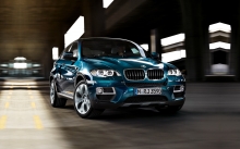 BMW X6, БМВ, передок ангельские глазки, фары, мост, дизайн, цвет